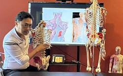 Trigger point clinical palpation