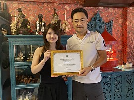 Professionel massageterapeut fra Tokyo, Japan