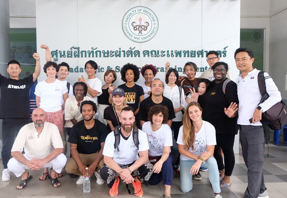 Unterricht zur Leichenanatomie an der medizinischen Fakultät der Universität Chiang Mai