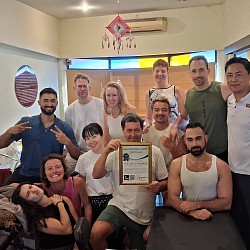 Cours de massage orthopédique pour la respiration et la mobilisation de la colonne vertébrale