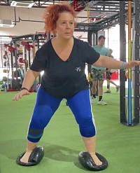 Posture Correction Exercise using Balance Ball DIsk