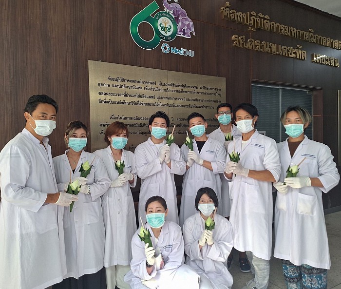 Cadaver anatomy course at chiang mai university