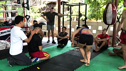 Cervical realignment for Muay Thai professionals