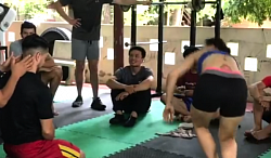 Cervical realignment for Muay Thai professionals