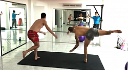 Dynamic postural assessment and training for pro fighter from Croatia