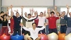 RSM has invited a Spanish sports university in Mallorca to a workshop on dynamic postural stability training