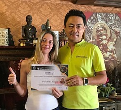 Thai yoga massage and yoga teacher from Greece