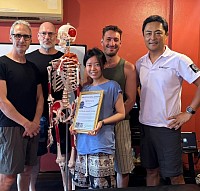 Sports massage course, Chiang Mai, Thailand