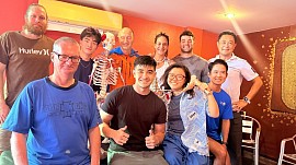 Deep Tissue and Remedial Massage students