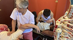 Joint capsule mobilization focusing on rotator cuff
