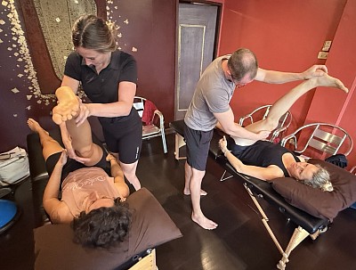 Kinetic chain assessment and myofascial release