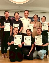 Invited to deliver professional training at world-class wellness resorts