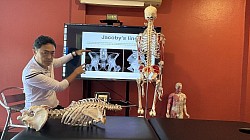 Assessment of breathing and spine mobility