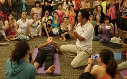 RSM è stato presente alla conferenza globale sullo yoga di Chiang Mai