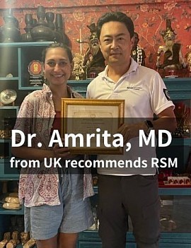 La Dott.ssa Amrita consiglia i corsi di massaggio RSM