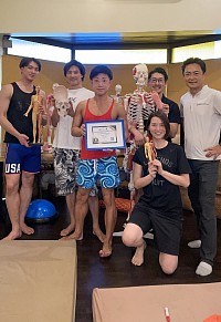 パーソナルトレーナーやボディビルダーもトリガーポイント療法を学ぶためにRSMに来ます