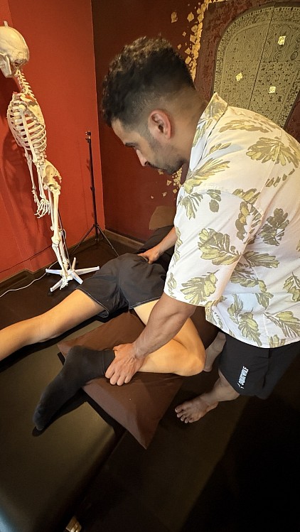 Shiatsu-massage voor een optimale klinische behandeling van zenuwschade
