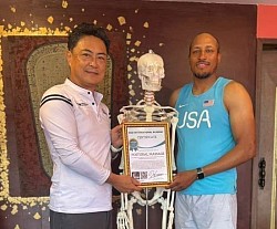 Coach van het Amerikaanse Paralympische nationale team, opgeleid bij RSM.