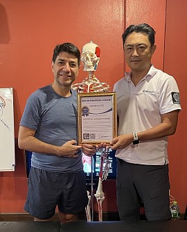 Treinador esportivo profissional Fabio de Hong Kong