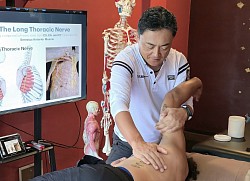 massagem de medicina esportiva