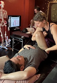 Sports massage and Clinical Assessment of Hip Joint Mobility